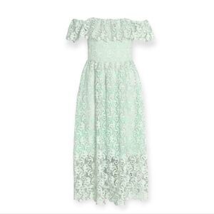 H&M off the shoulder lace dress, size 6